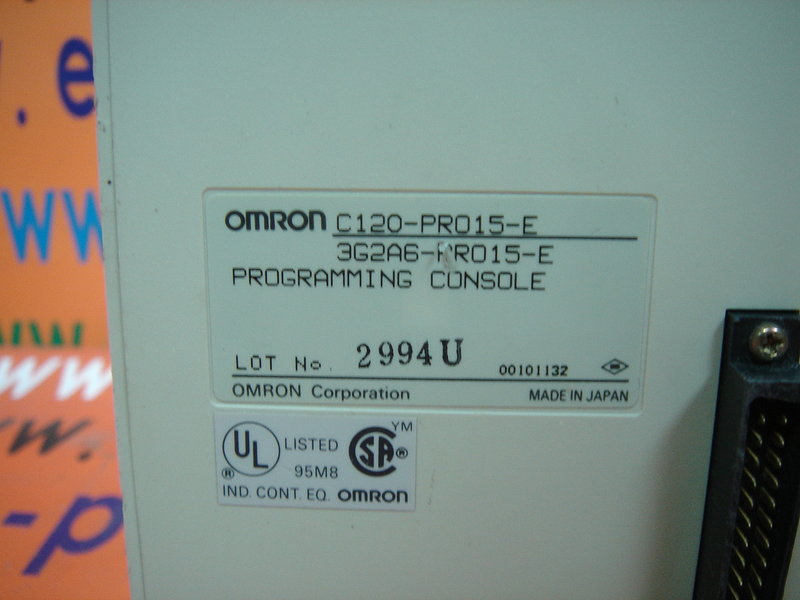 OMRON C120-PRO15-E 3G2A6-PRO15-E Programming Console - PLC DCS